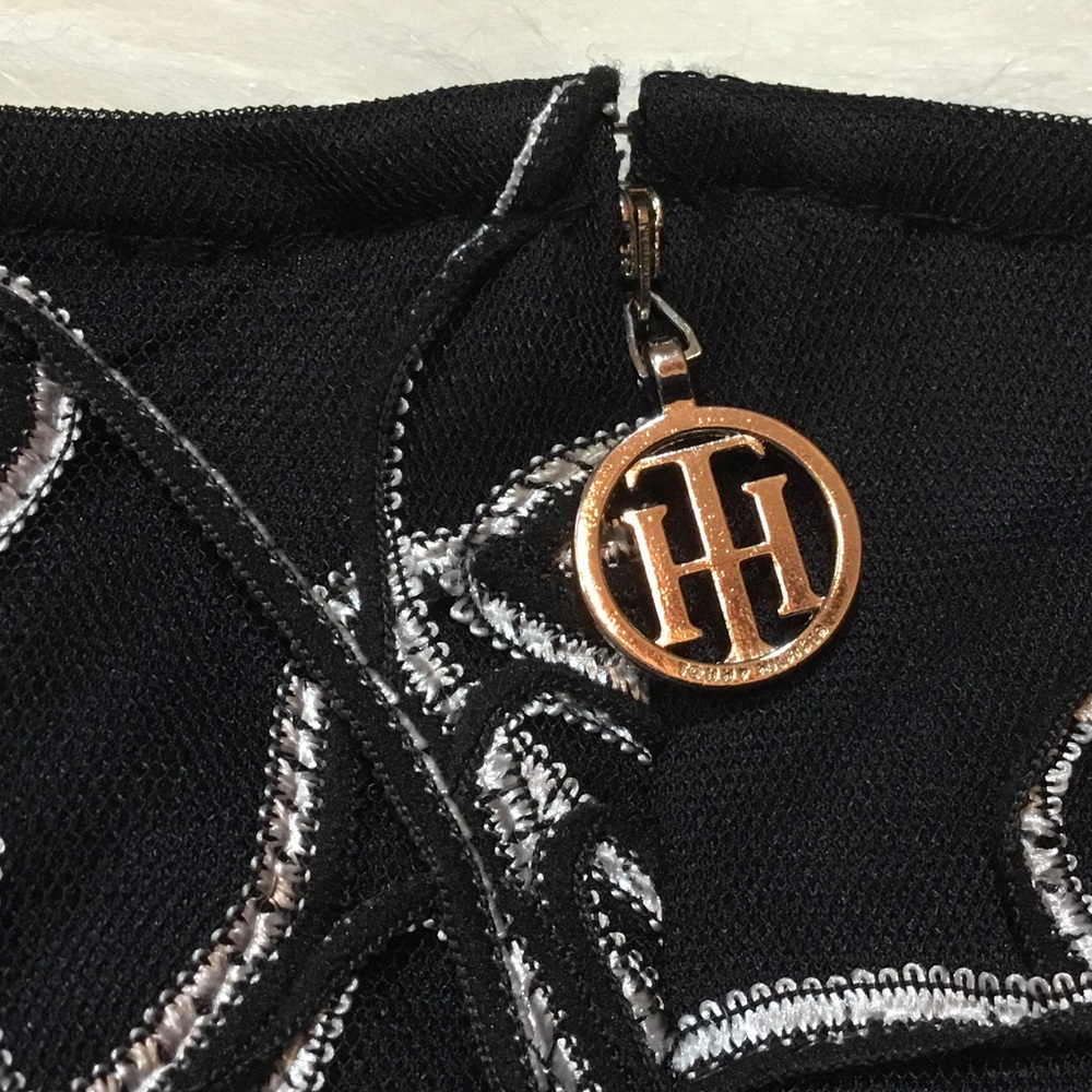Tommy Hilfiger Special Occasion/Cocktail Black Dress - Picture 11 of 14